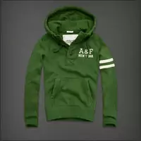 hommes veste hoodie abercrombie & fitch 2013 classic x-8004 vert gazon